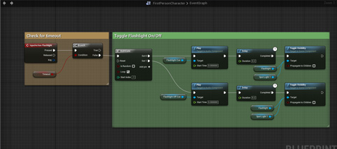 Flashlight Blueprint